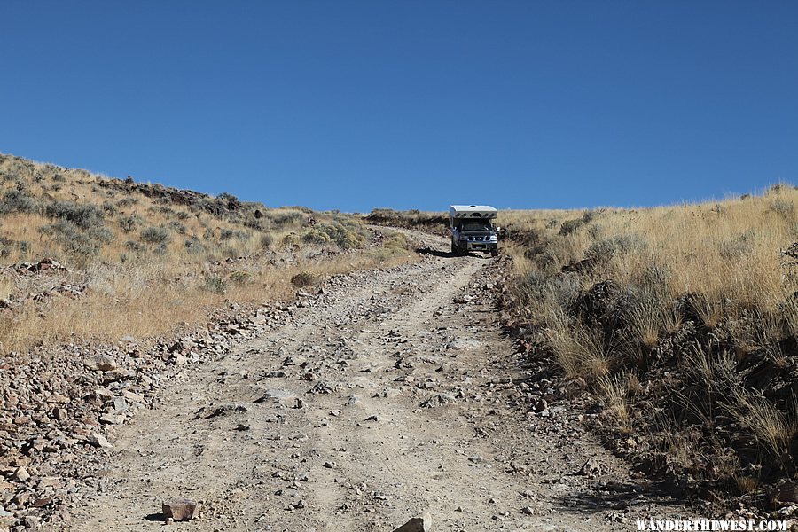 Road from Summit Lake to Soldier Meadows