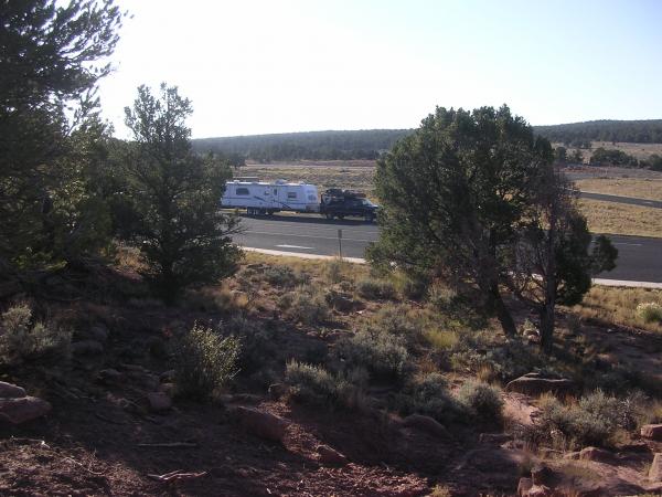 Road side rest in Utah