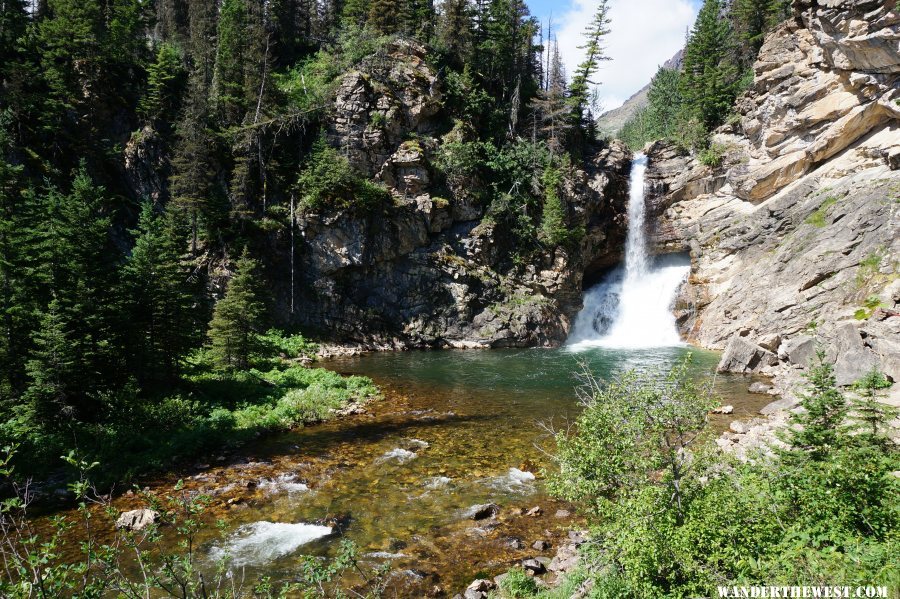 Running Eagle Falls