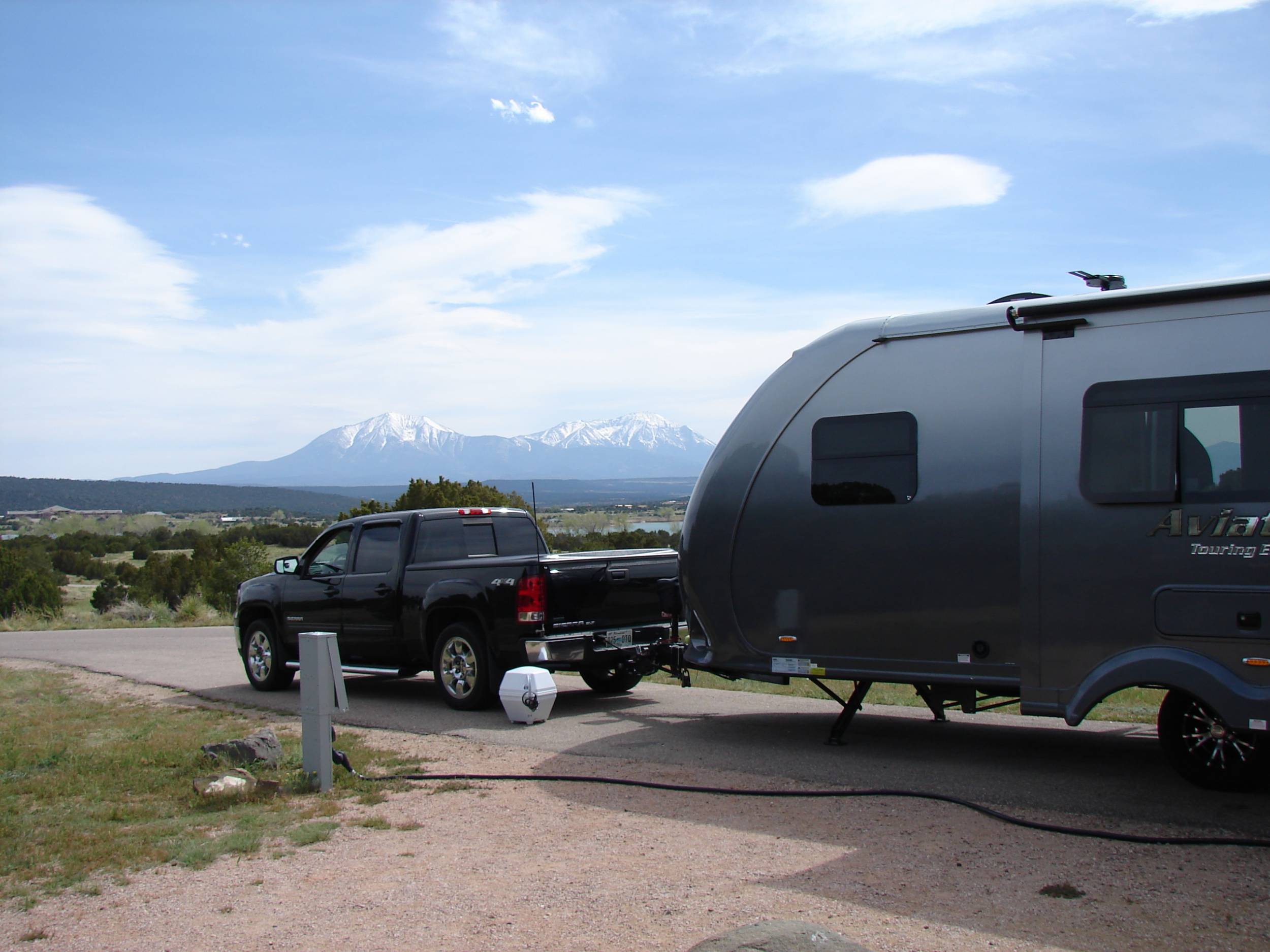 San Cristo mts from state park