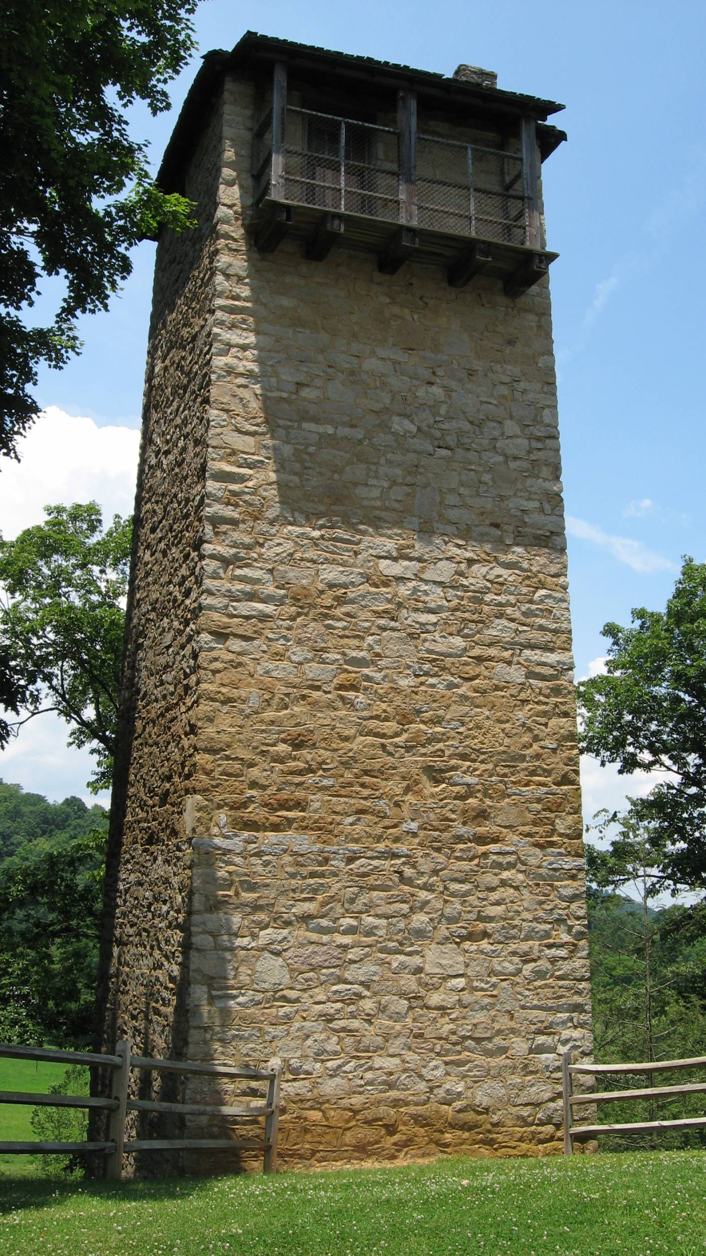 Shot Tower Jackson Ferry Virginia