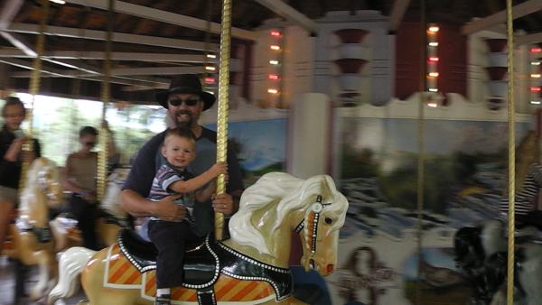 Silverwood. We rode the carousel 5 times