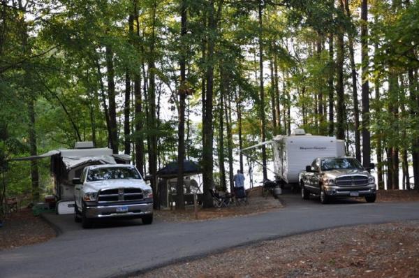 Sites CI075 and CI076 at Lake Claiborne State Park, La.