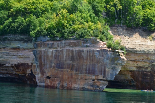 Some amazing color in the rocks and bluffs