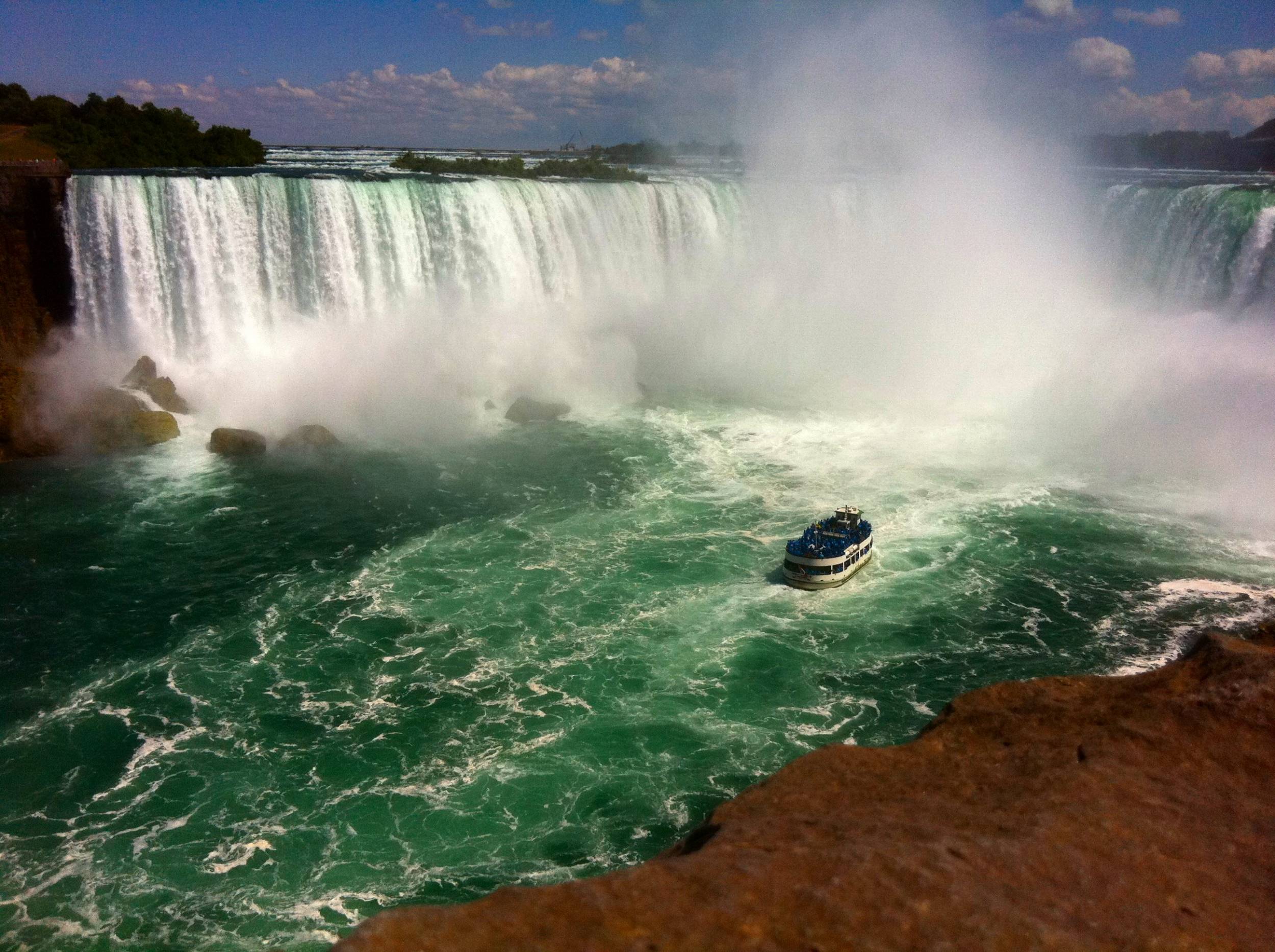 Some big water fall, can't remember its name....