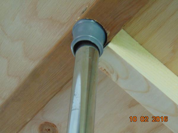 Spring loaded tension rod used to hold up bed .... added support side to side, than drilled the hole for the rod