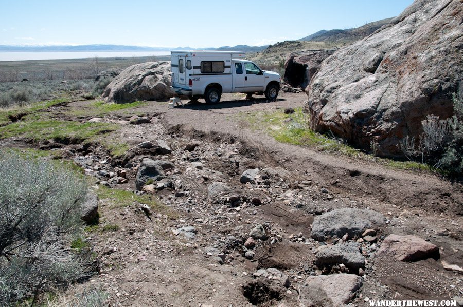 Spring-Runoff/Flood Erodes Access