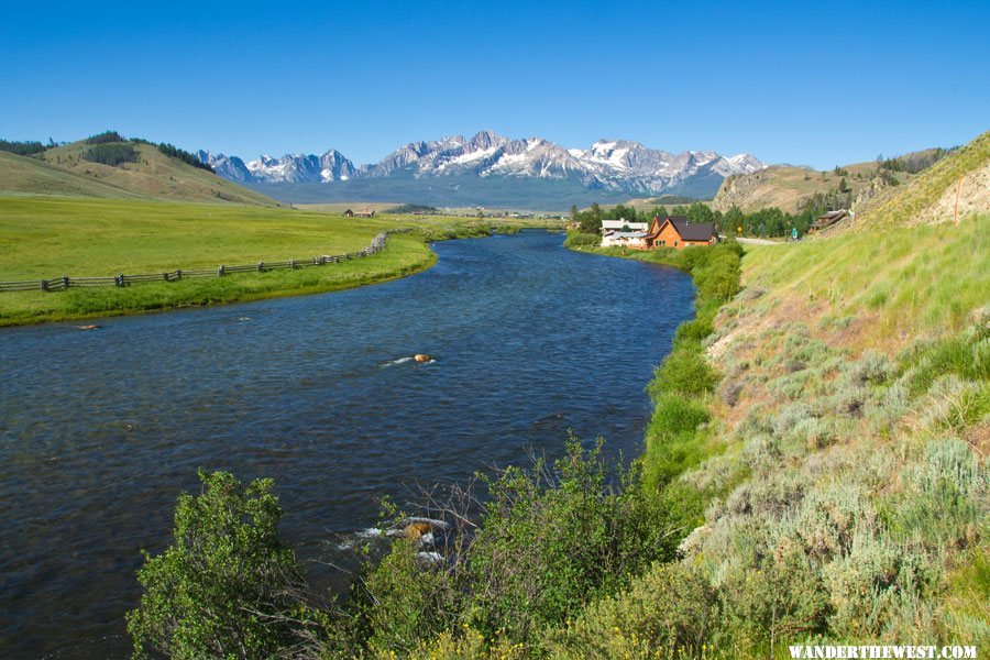 Stanley, Idaho and the Salmon River