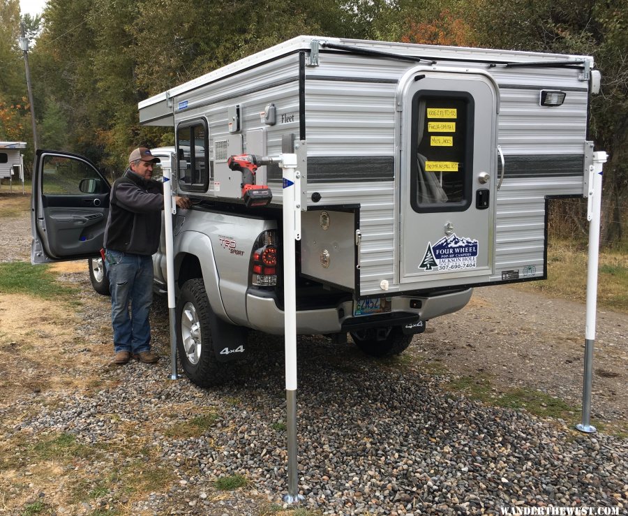 Steven installing in Bozeman, Montana.