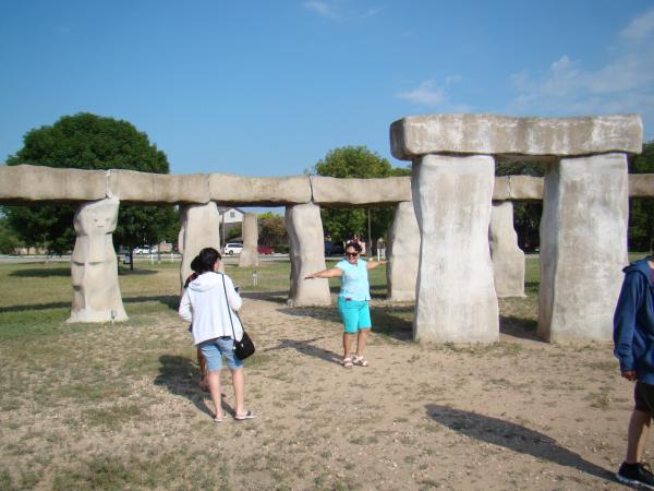 Stonehenge in Ingram, just west of Kerrville.