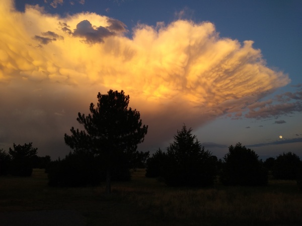 Storm clouds