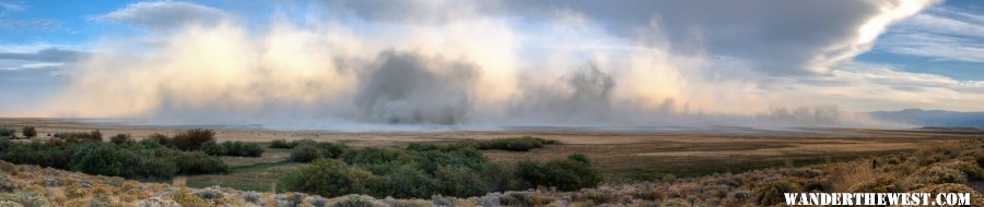 Summer Lake Duststorm (Oct-28-2011)