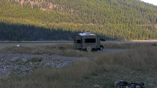 Sunrise at Lake Koocanusa 9/8/13