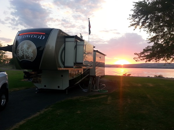 Sunset at Boardman Marina and RV Park in Boardman, Oregon off I-84. We have been going here with a large group every year for about 12 years and YES t