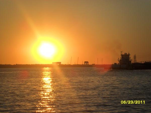 Sunset at Lighthouse Landing, Grand Rivers, Ky June 2011