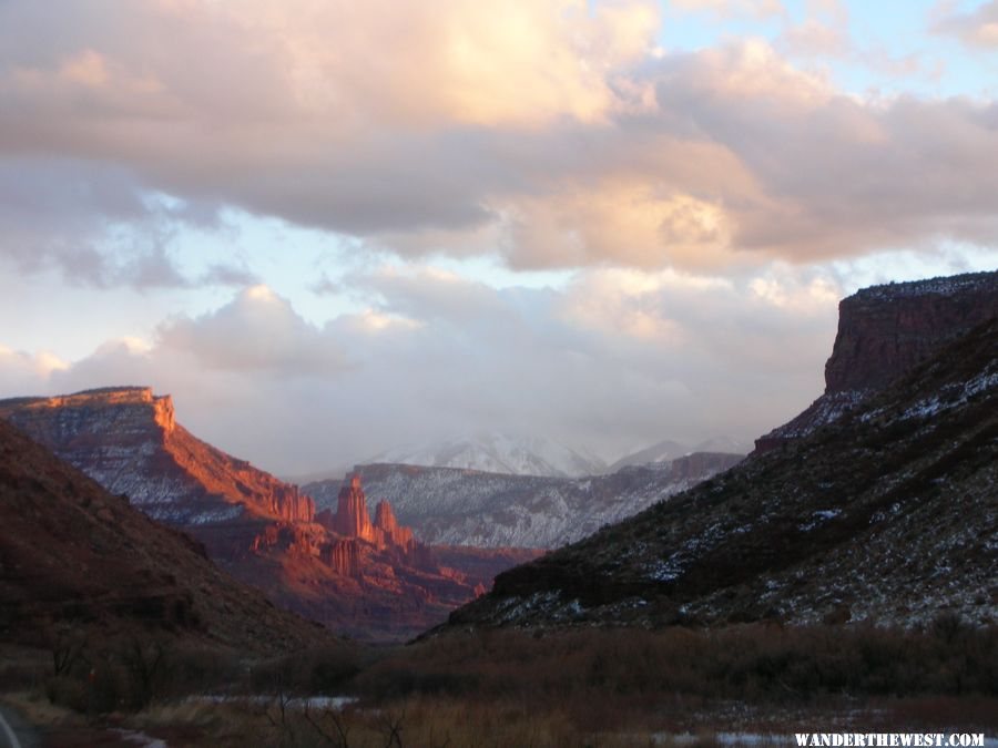 Sunset in Arches