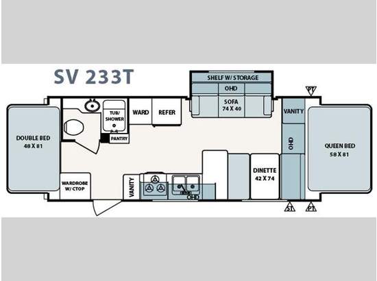 Surveyor layout - perfect amount of room