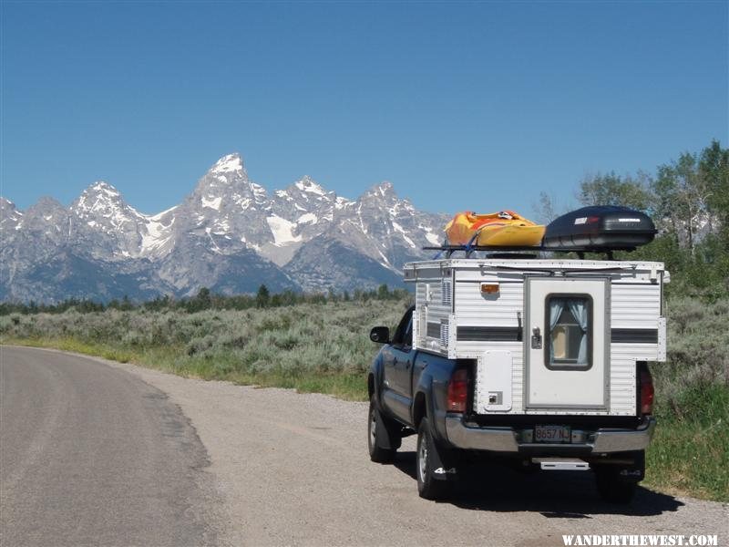 Tetons... view from Gros Ventre Rd.