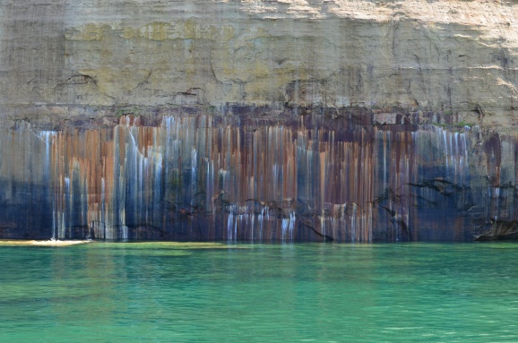 The colors of Pictured Rocks