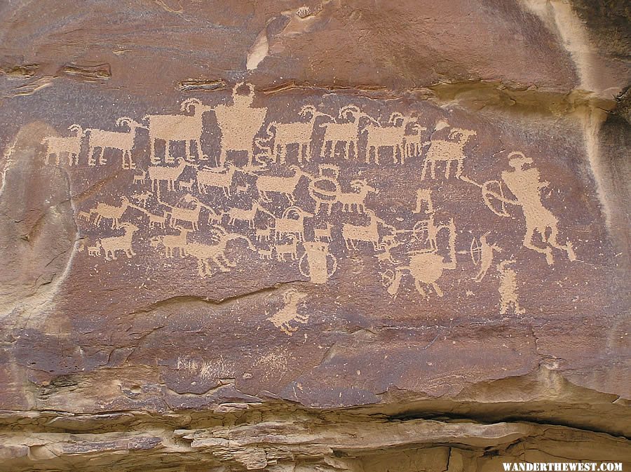 The Great Hunt Petroglyph