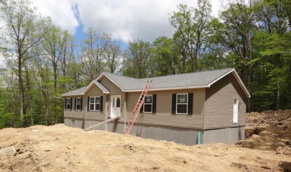 The House- Nearly completed on the outside