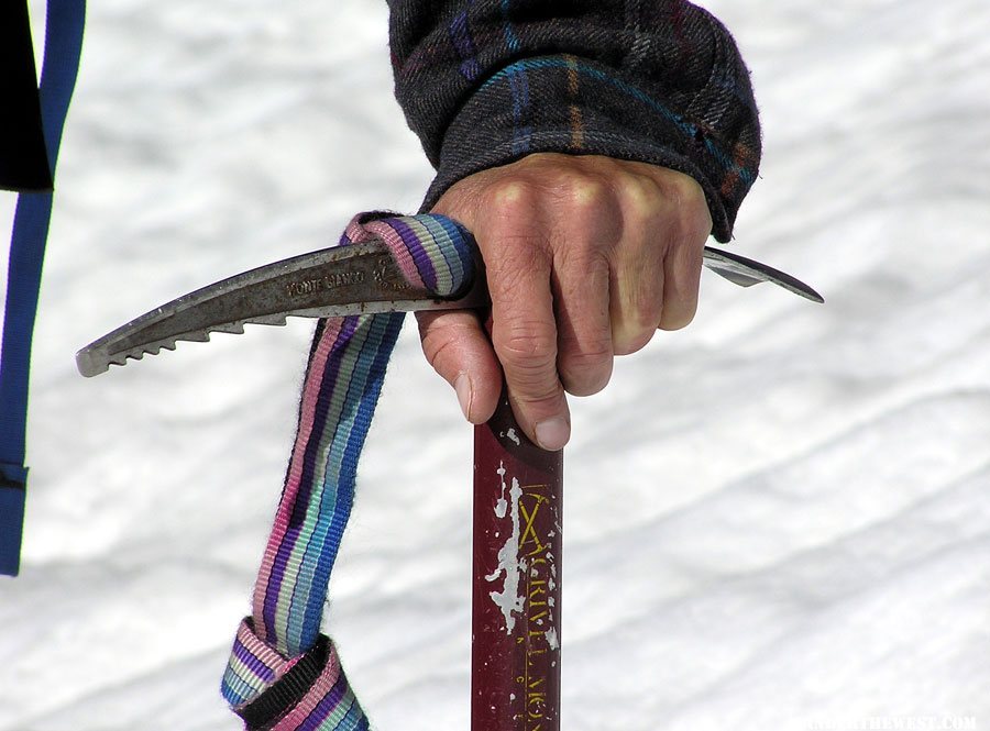 The Lady and Her Ice Axe