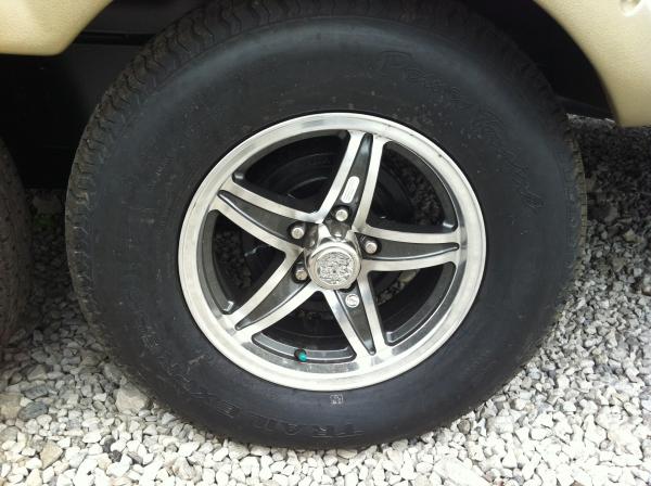 The new 2013 rims