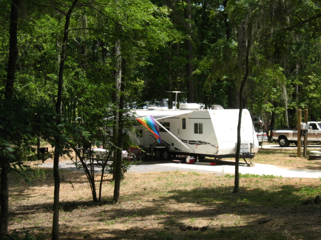 The Re-opened Gunterhill COE campground. Montgomery,Al.