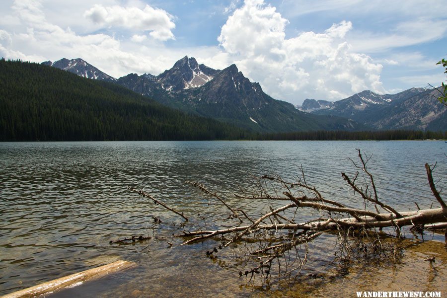 The View from Stanley Lake Campground