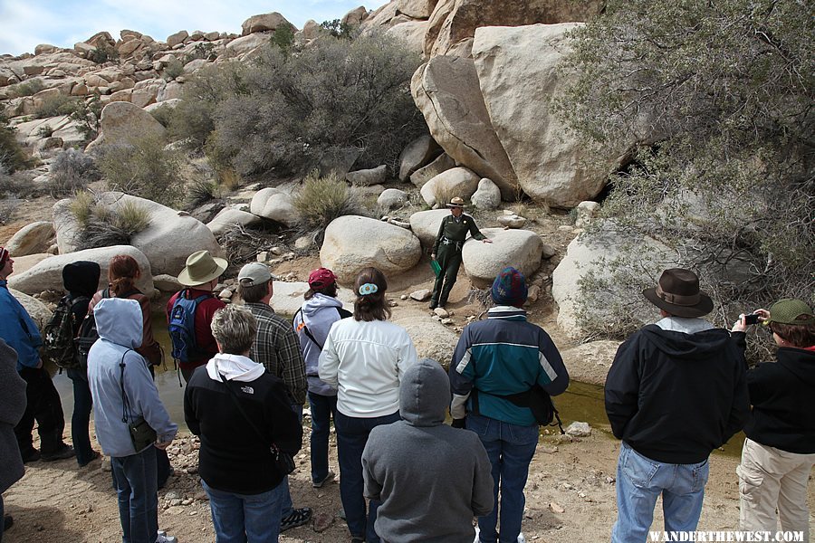 This spot was frequented by native americans