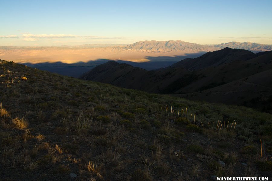 Toiyabe Range Evening Shadows