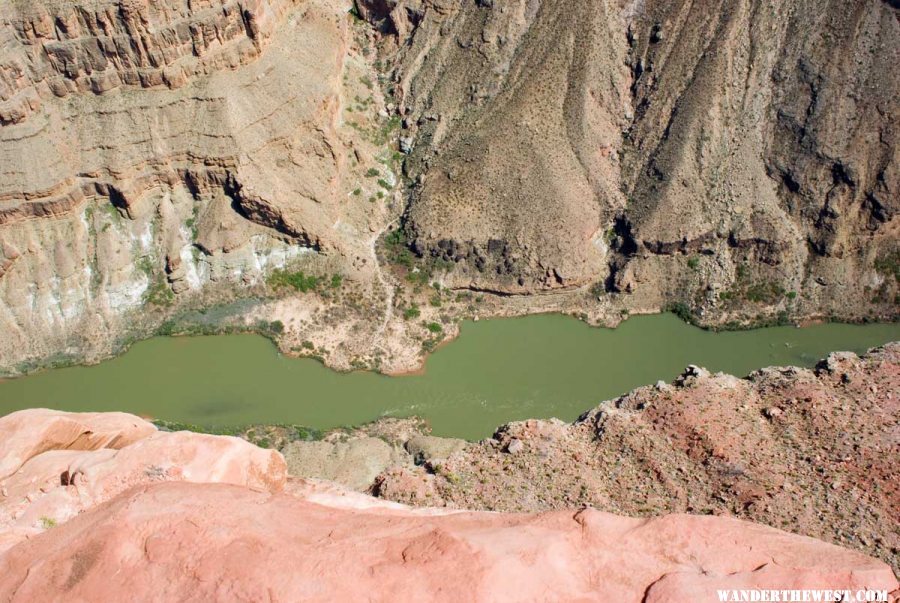 Toroweap--The Colorado 3000 ft Below