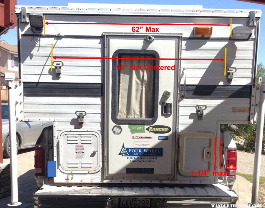 Truckin Awn Fit Measurements For 2007 FWC Keystone