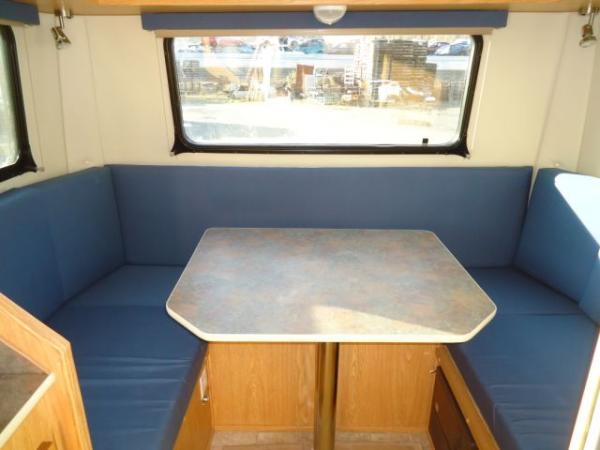 U-shaped dinette.