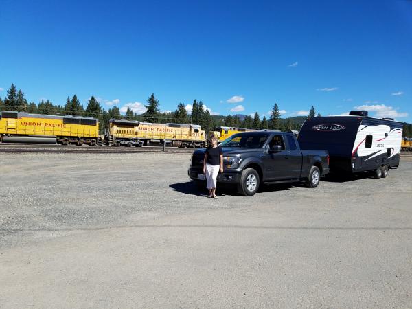 Waiting Outside Western Pacific RR Museum