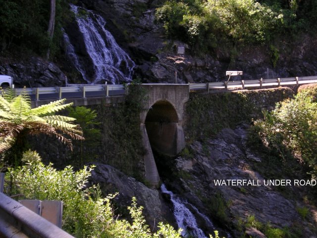 Waterfall Under The Road, Nsw