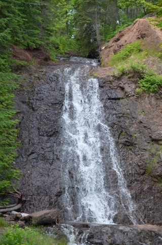 Waterfalls were everywhere