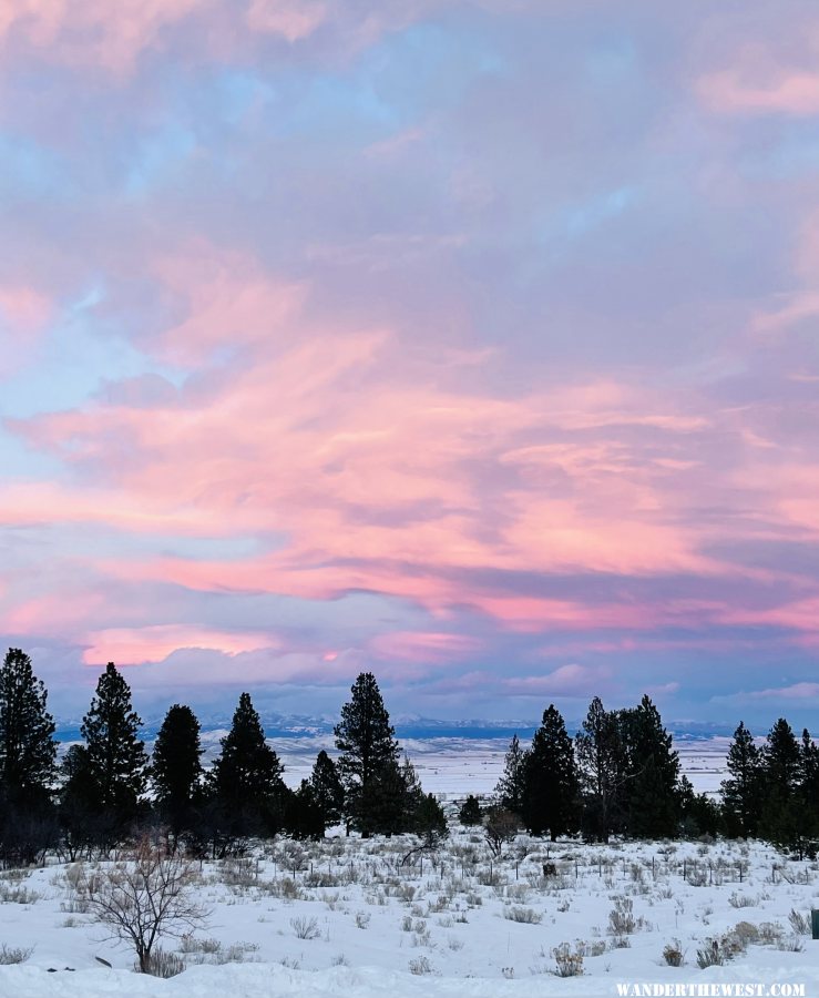 Windy Sunset Color