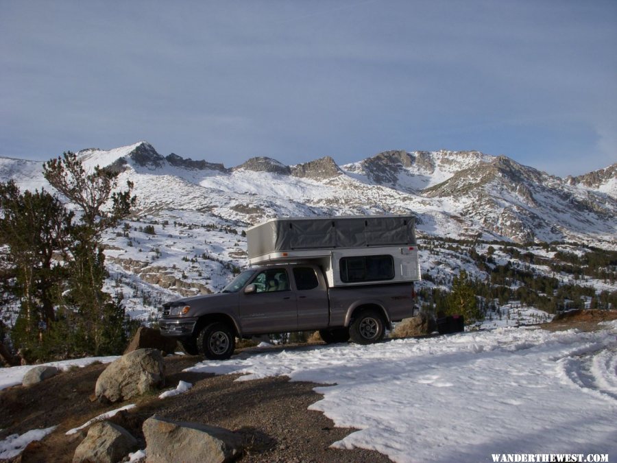 Winter above Tioga Pass