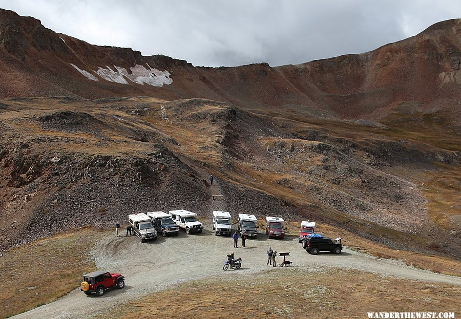 WTW crew - Cinnamon Pass summit