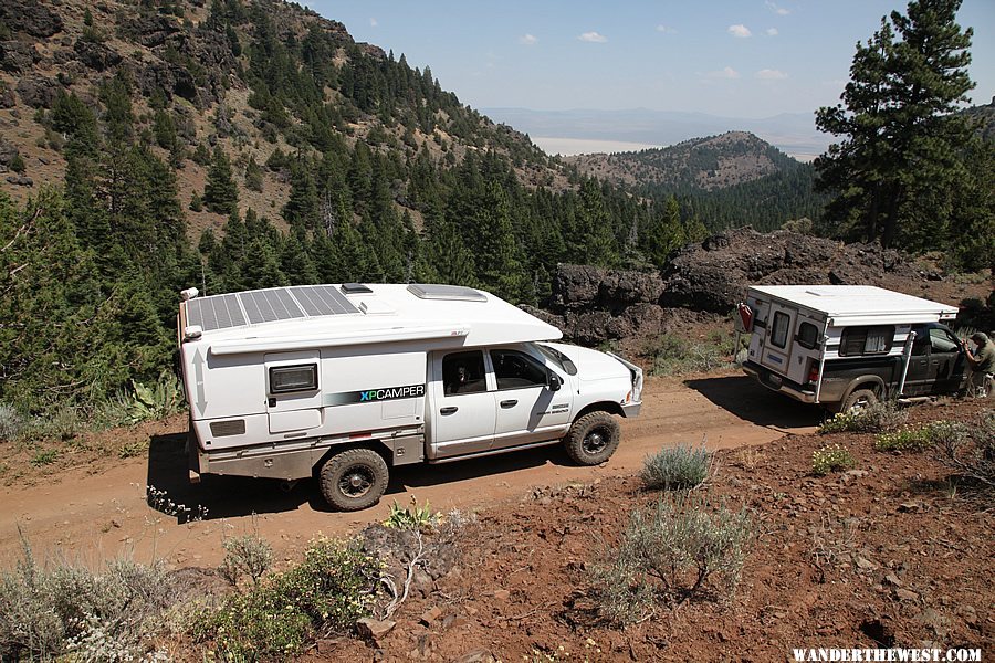 XPcamper descends Lake City Canyon