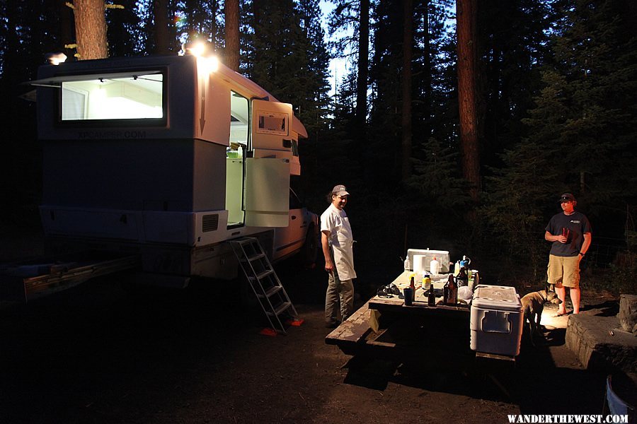 XPcamper lights up the campground