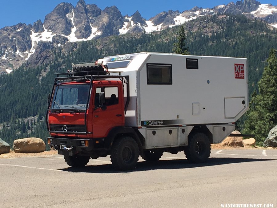 XPCube near Gold lakes, California