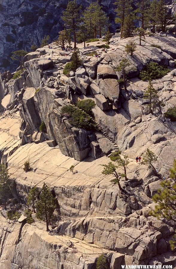 Yosemite Falls Overlook on the Yosemite Falls Trail