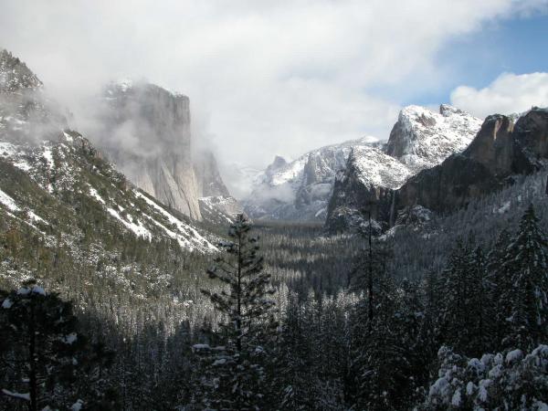 Yosemite Valley from the Tunnel View on CA 41